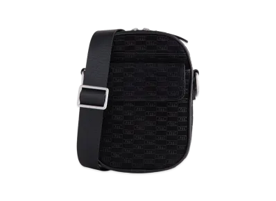 Kith Monogram Suede Passenger K15 Bag "Black"