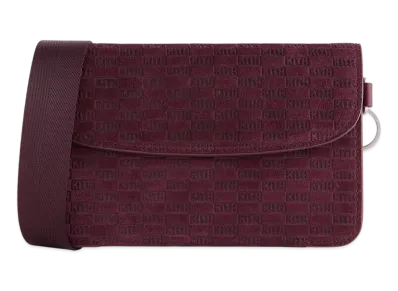 Kith Monogram Suede Envelope K20 Bag "Magma"