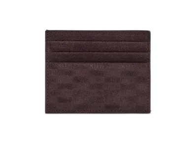 Kith Monogram Suede Card Holder "Incognito"