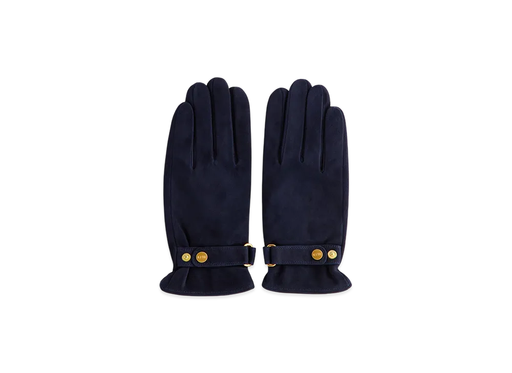 Kith Manhattan Suede Gloves "Ink"
