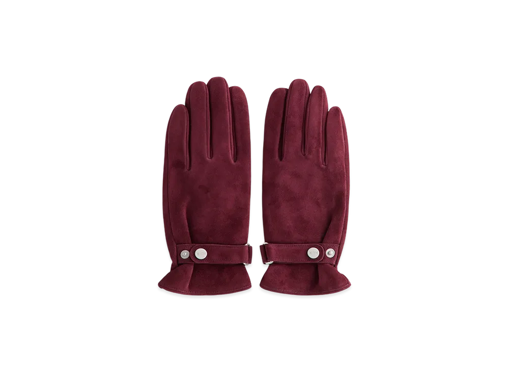 Kith Manhattan Suede Gloves "Magma"