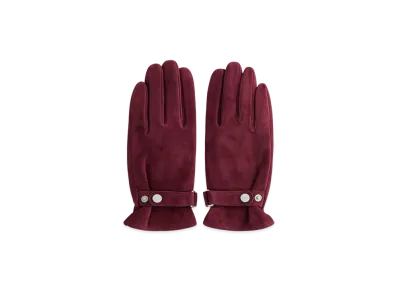 Kith Manhattan Suede Gloves "Magma"