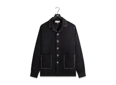 Kith x &Kin Sawyer Long Shirt Camp Collar Shirt "Black"