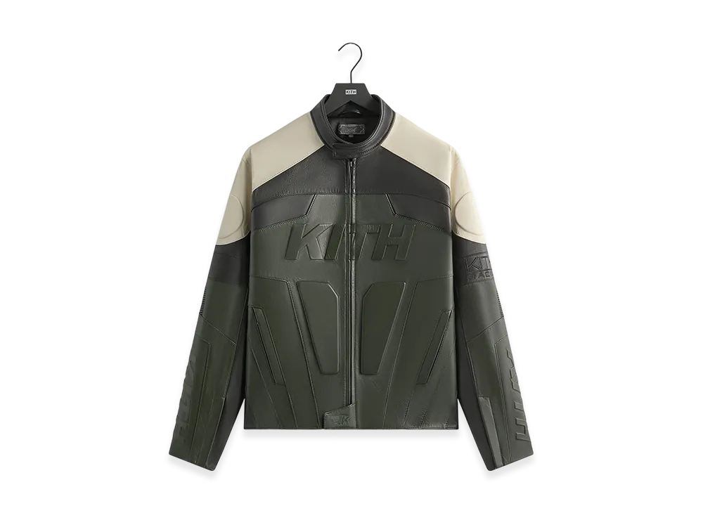 Kith Leather Wayne Moto Jacket "Stadium"