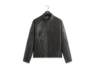 Kith Leather Wayne Moto Jacket "Black"