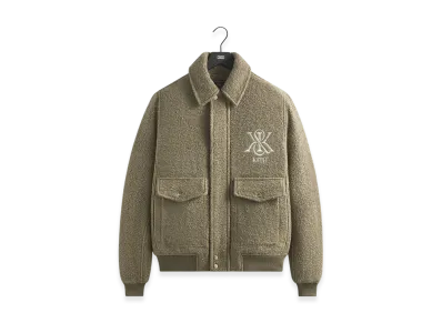 Kith Boucle Hawthorne Flight Jacket "Palomino"
