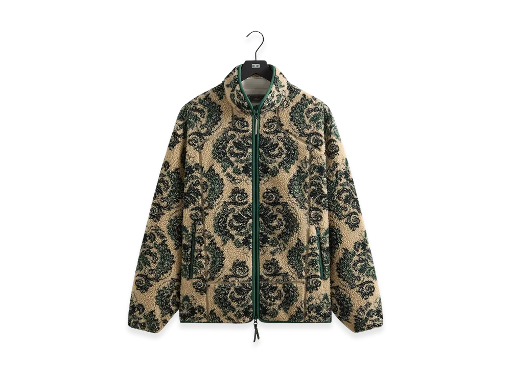 Kith Damask Floral Sherpa Harper Jacket "Eternal"