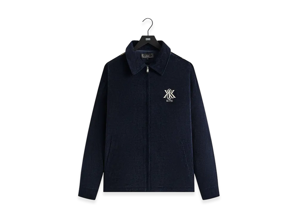 Kith Tapestry Panelled Remsen Jacket "Ink"