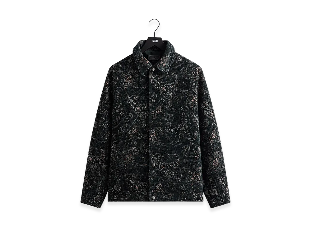 Kith Paisley Tapestry Irvin Coaches Jacket "Equestrian"