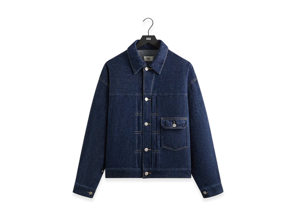 Kith Alonzo Twill Denim Jacket "Savin Wash"