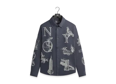Kith NY Symbols Graphic Apollo Shirt "Nocturnal"
