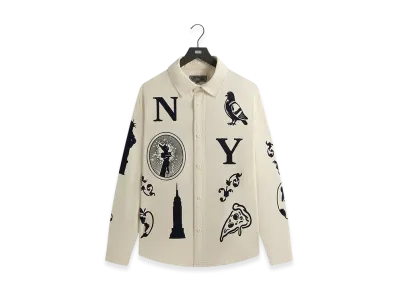 Kith Artisanal NY Graphic Apollo Shirt "Sandrift"