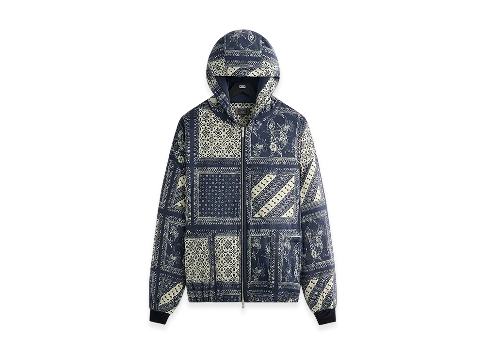 Kith Puffed Micro Suede Jaysen Hoodie "Vista"