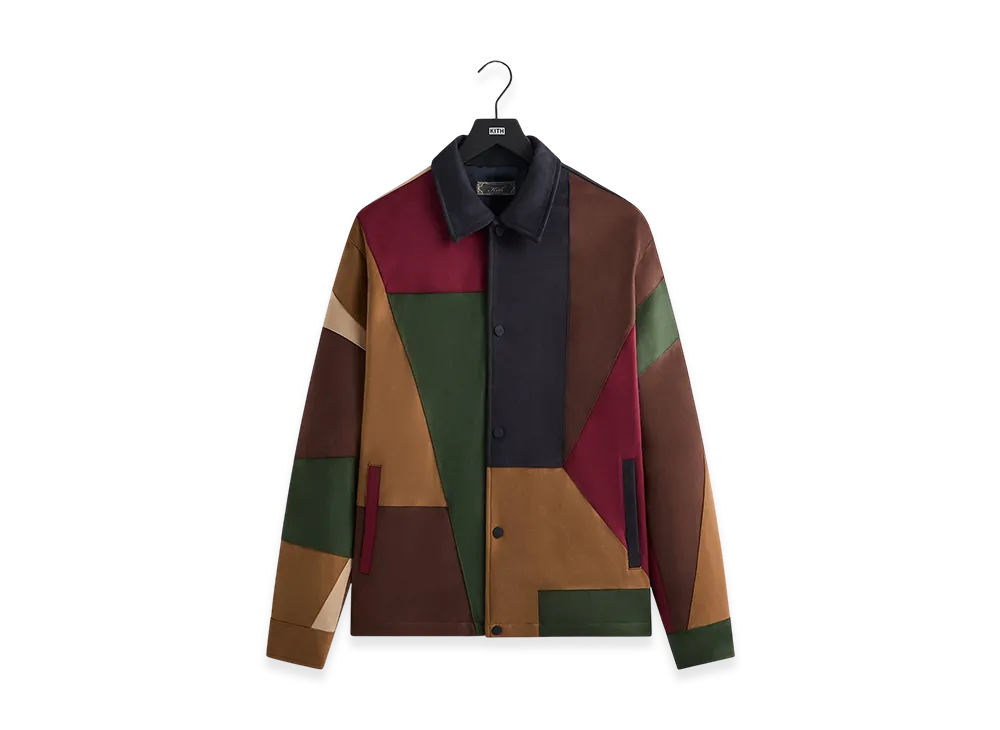 Kith Microsuede Patchwork Pirlo Jacket "Nocturnal"