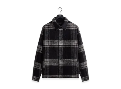 Kith Textured Plaid Isaiah Buttondown "Black"