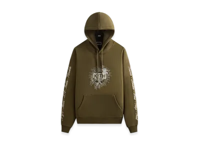 Kith Beaded Angel Nelson Hoodie "Moss"