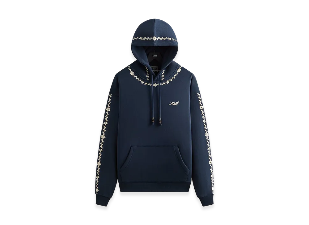 Kith Artisanal Floral Nelson Hoodie "Nocturnal"