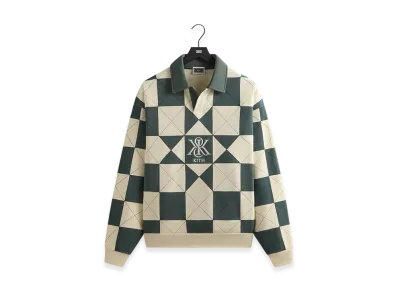 Kith Geo Quilted Nelson Rugby "Sandrift"