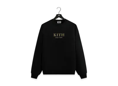 Kith New York Gilded Nelson Crewneck "Black"