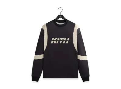 Kith Moto Racer Long Sleeve Leonard Tee "Black"