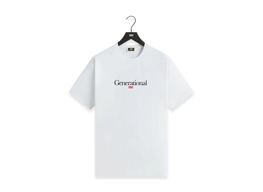 Kith Generational Quote Tee "White"