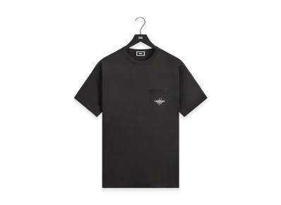 Kith x &Kin Wing Logo Pocket Vintage Tee "Black"