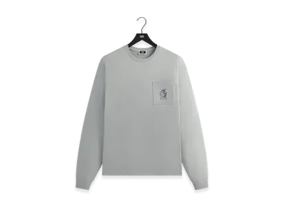 Kith x &Kin Universal Apple Long Sleeve Tee "Mist"