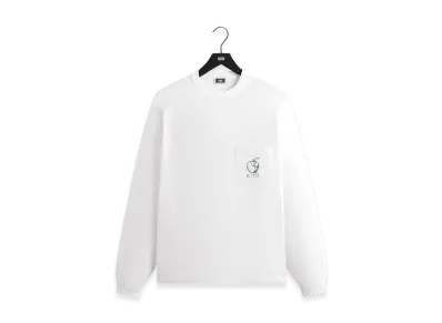 Kith x &Kin Universal Apple Long Sleeve Tee "White"