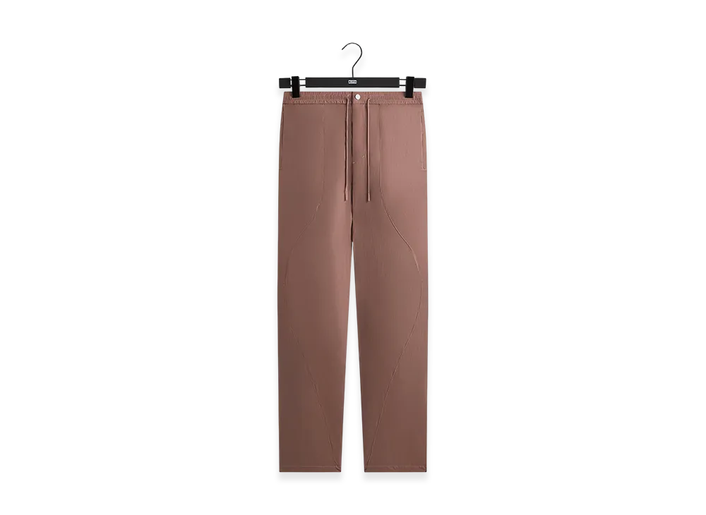 Kith Seamed Nylon Bolt Pant "Dusty Mauve"
