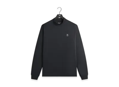 Kith Scratch Long Sleeve Mock Neck "Black"