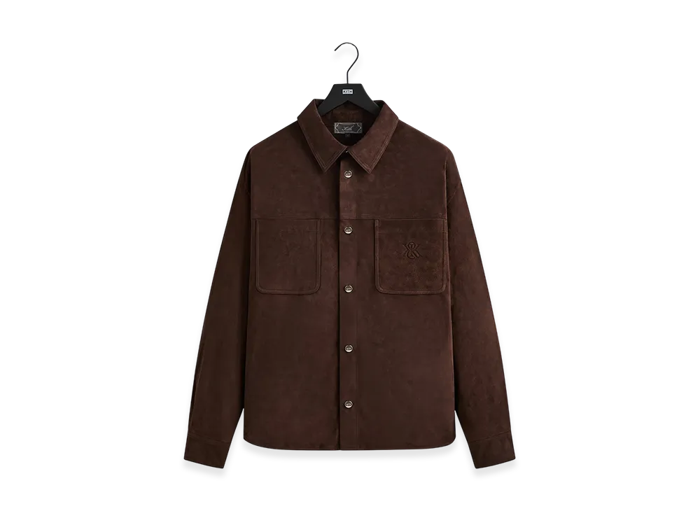 Kith Suede Apollo Shirt "Derby"