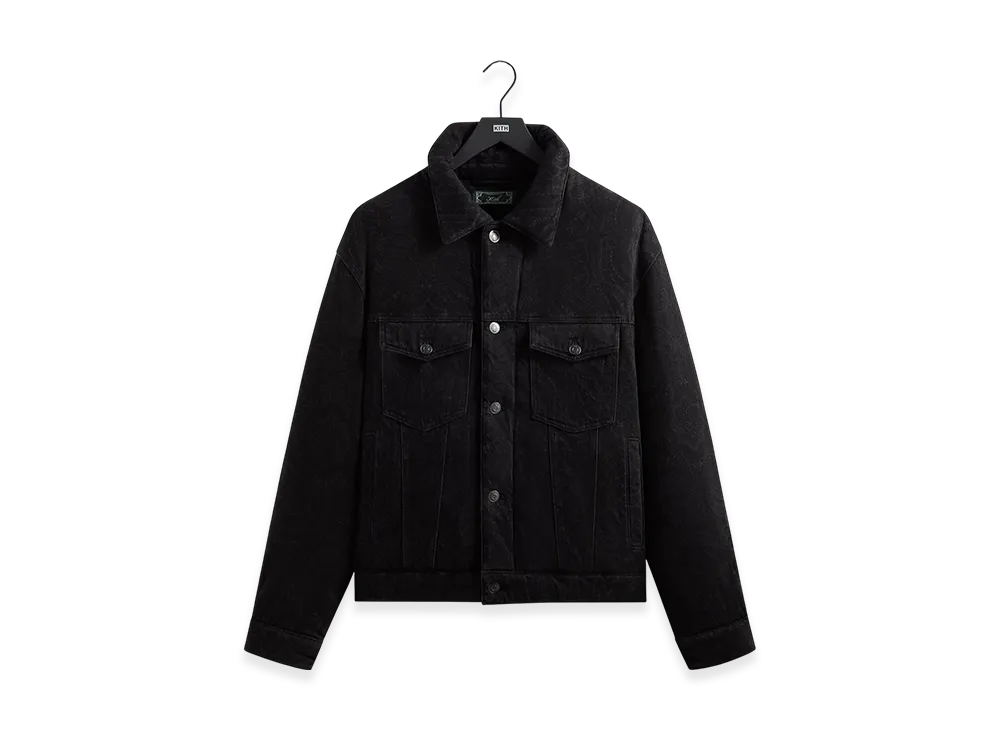 Kith Puffed Jase Denim Jacket "Black"
