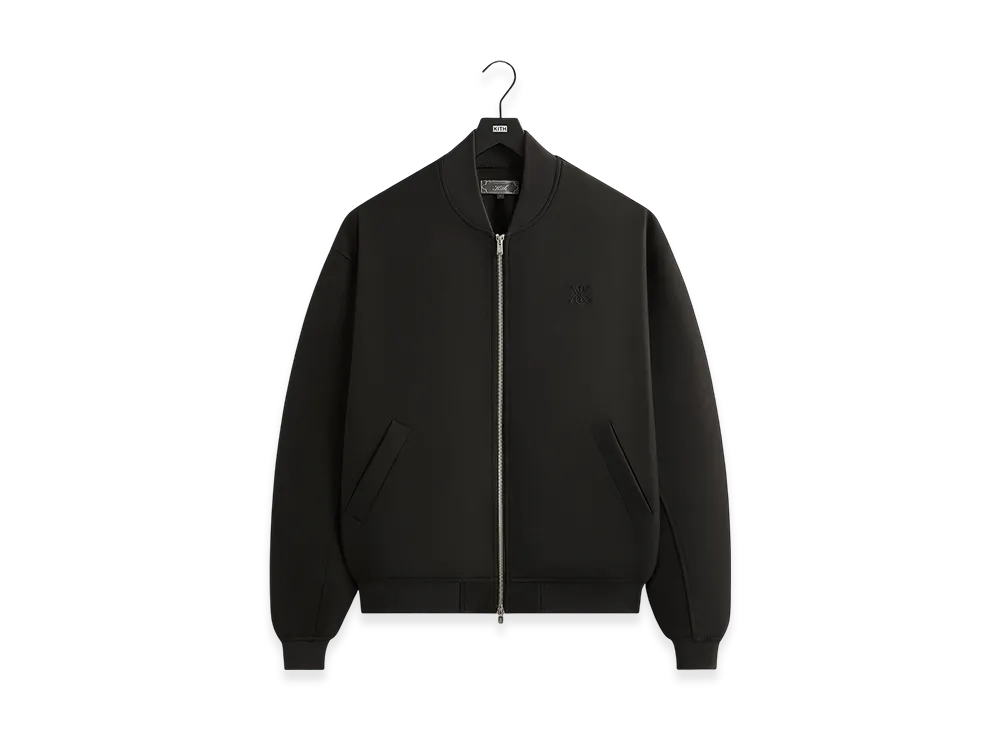 Kith Double Weave Avery Bomber Jacket "Black"