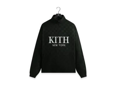 Kith Double Weave Davis Quarter Zip Pullover "Stadium"