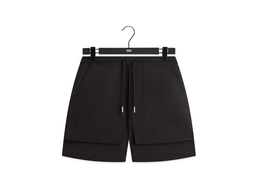 Kith Alden Pocket Short "Black"