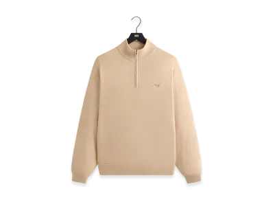 Kith Harmon Quarter Zip Mock Neck "Hallow"