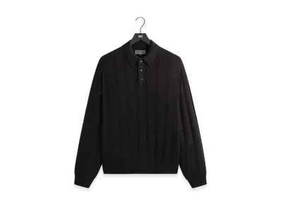 Kith Tilden Long Sleeve Pullover "Black"