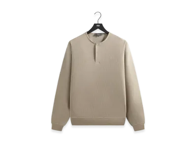 Kith Micro Waffle Colby Pullover "Plaster"