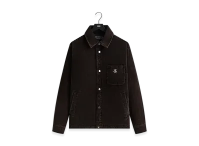 Kith Washed Corduroy Brixton Puffed Shirt Jacket "Ink"