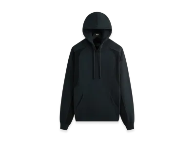 Kith Curved Panel Terry Nelson Hoodie "Black"