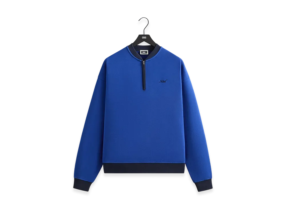 Kith Quarter Zip Terry Nelson Crewneck "Cyclone"