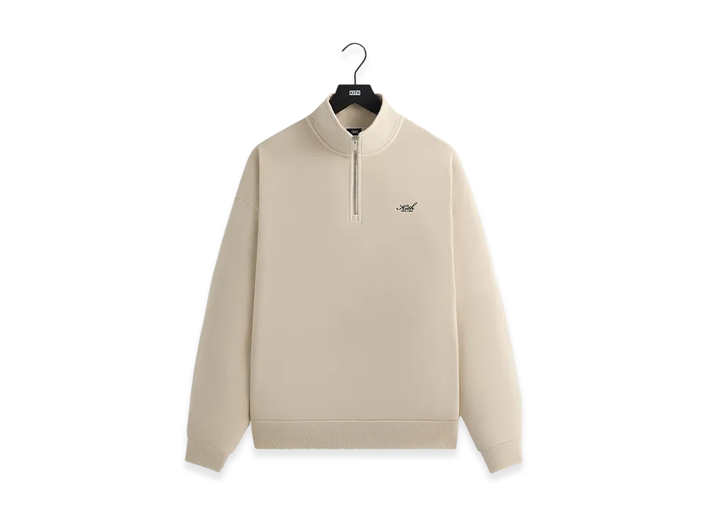 Kith Quarter Zip Nelson Pullover "Rye"
