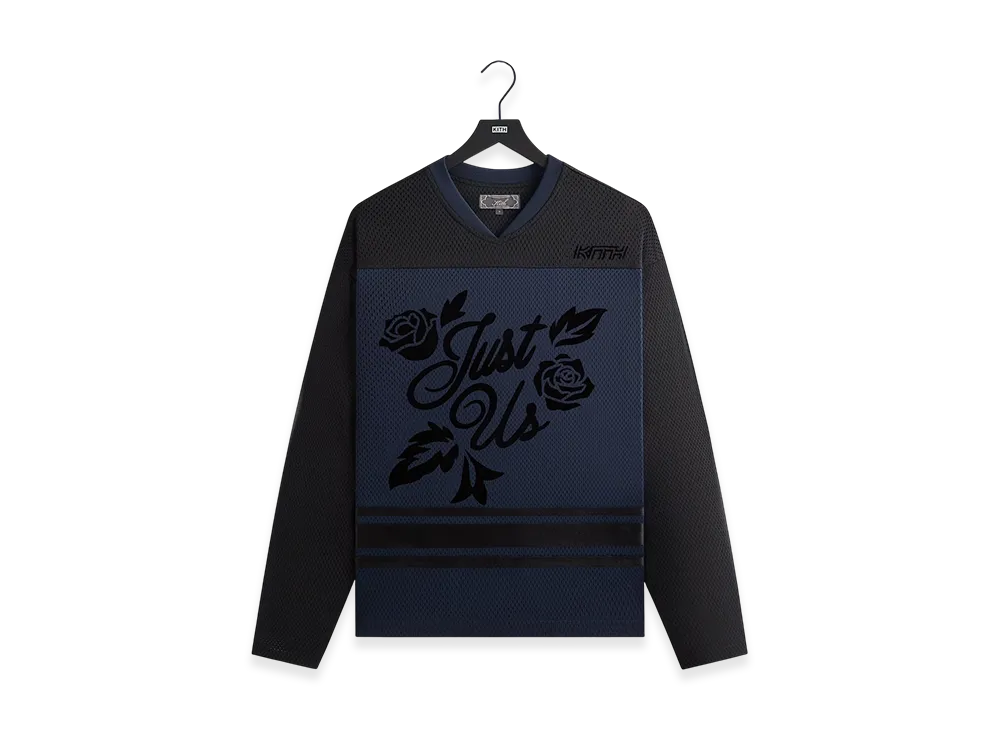 Kith Malik Long Sleeve Mesh Jersey "Nocturnal"