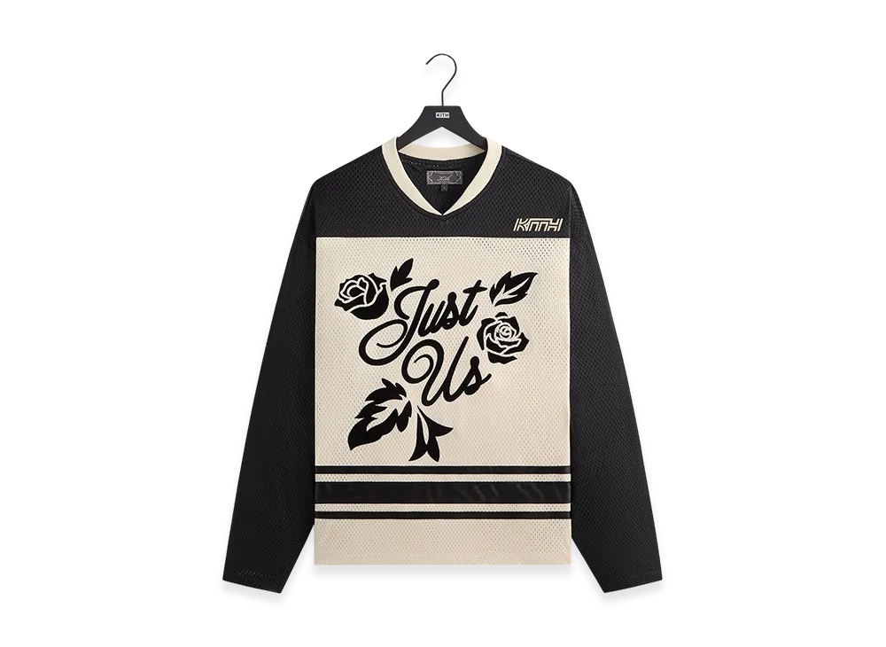 Kith Malik Long Sleeve Mesh Jersey "Sandrift"