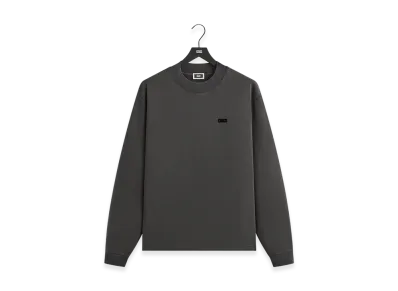 Kith Long Sleeve Mock Neck LAX Tee "Carbon"