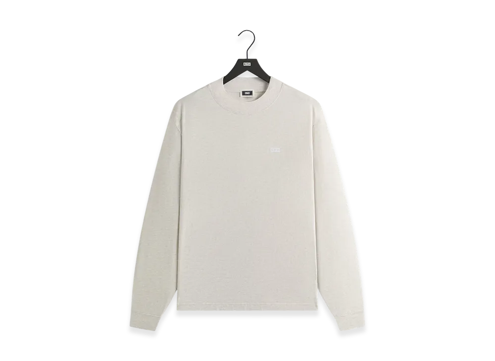 Kith Long Sleeve Mock Neck LAX Tee "Hallow"
