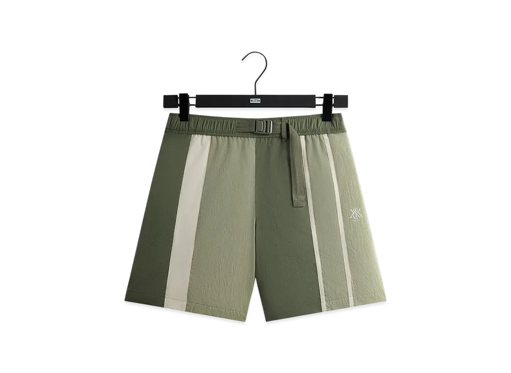 Kith Wrinkle Nylon Mason Short "Region"