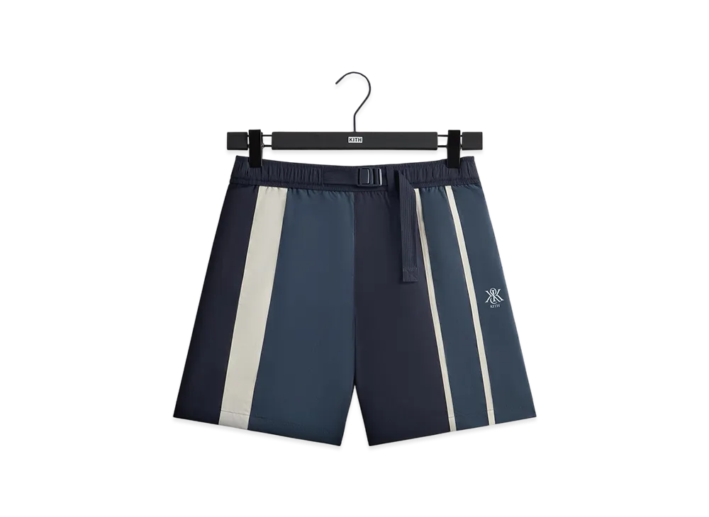 Kith Wrinkle Nylon Mason Short "Wave"