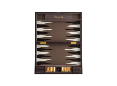 Kith Crest Monogram Backgammon Board "Incognito"