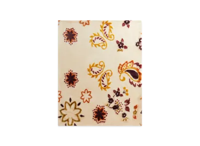 Kith Paisley Faux Fur Blanket "Sandrift"